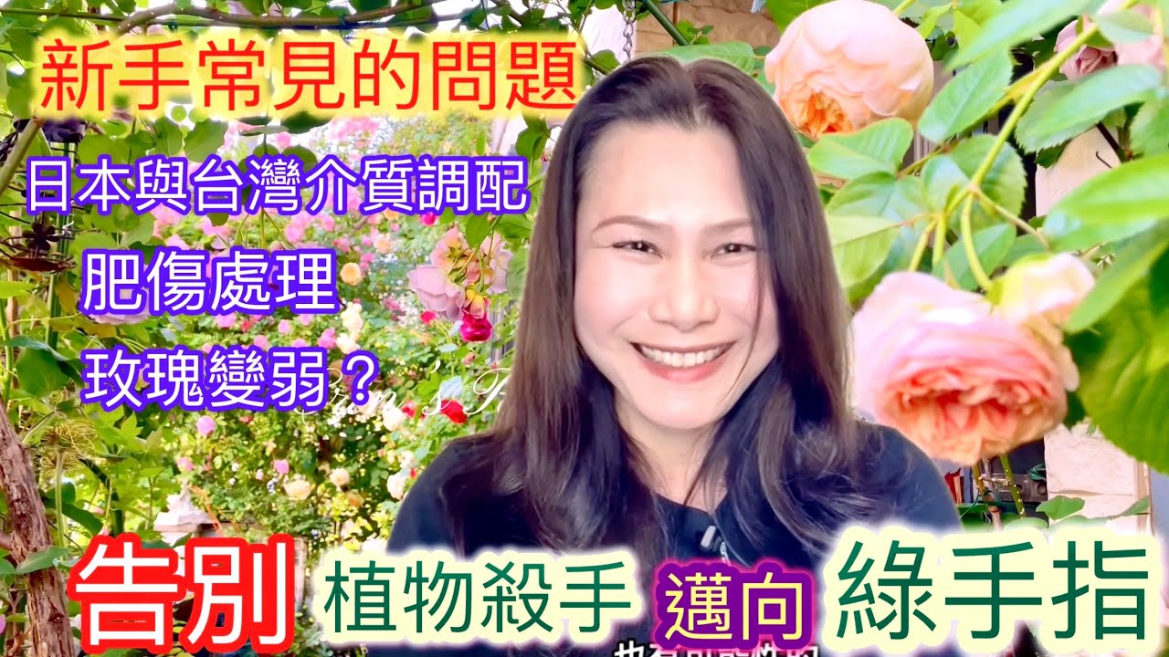 【介質與肥料】用土決定玫瑰的健康！而肥料是營養分也是植物殺手！教你如何順利養玫#Erin玫瑰花園
