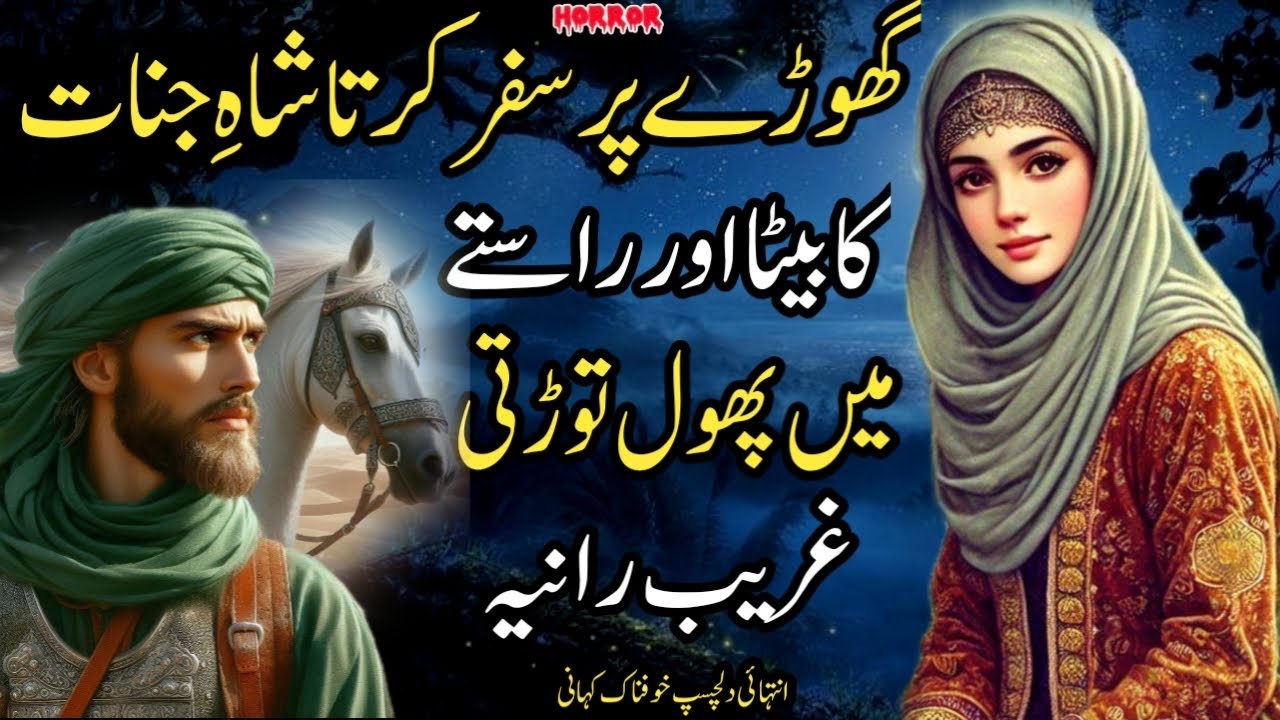 Ghoray Par Safar Karta Shah-e-Jinnat Ka Beta Aur Raste Mein Phool Torti Ghareeb Rania |Horror Story 