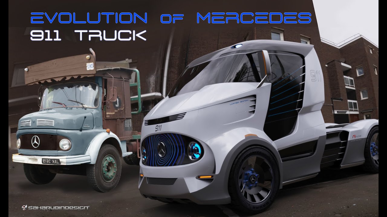Design Evolution of Mercedes 911 Truck