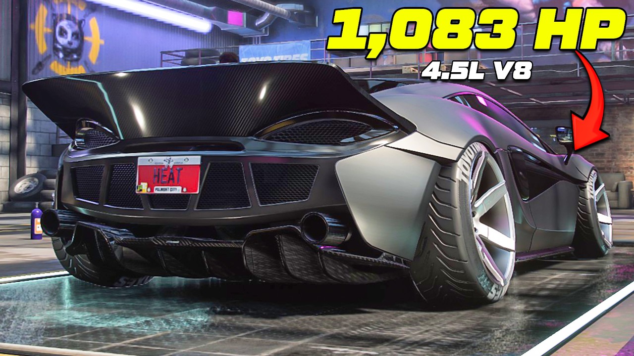 Ultimate+ McLaren 570S '15 Build! MAX Performance Customization | NFS Heat