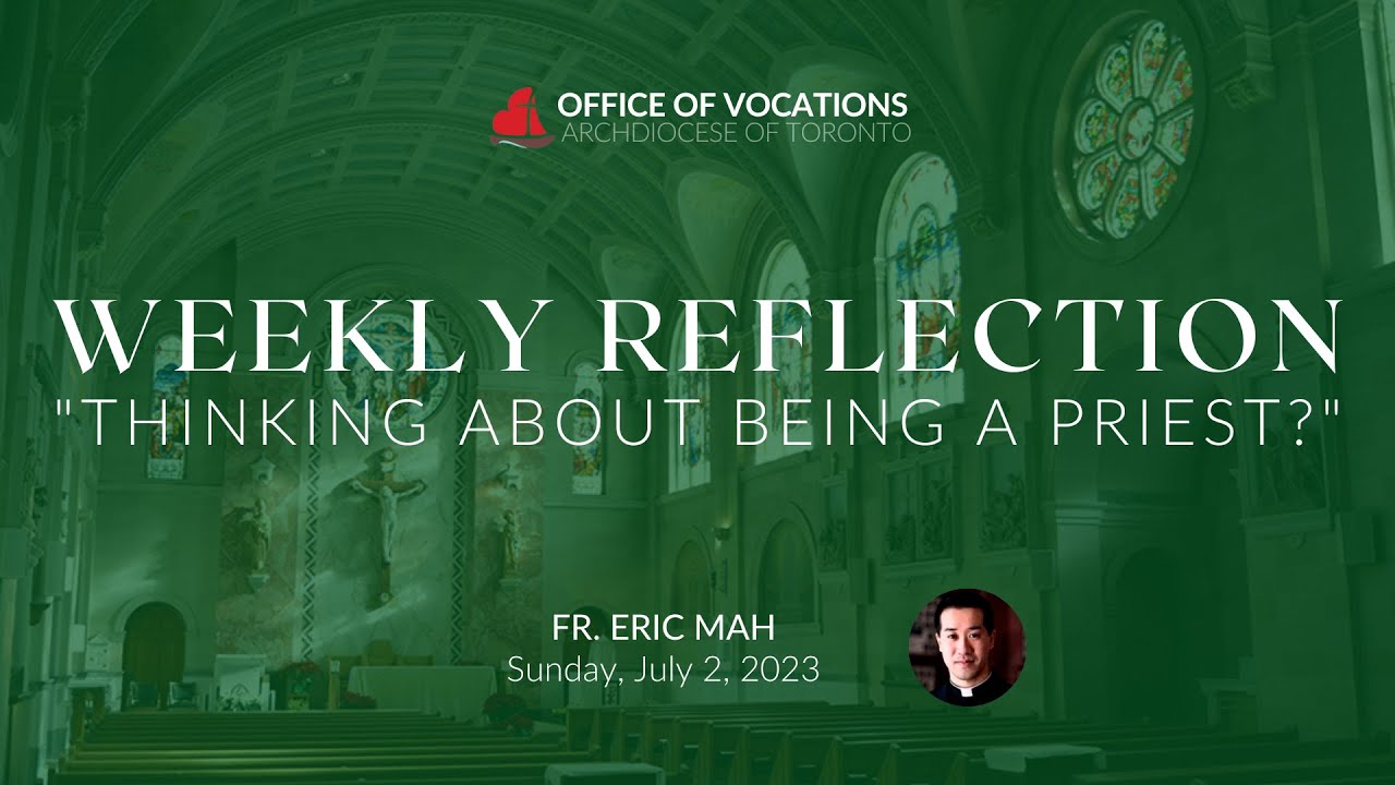 THINKING ABOUT BEING A PRIEST? | Fr. Eric Mah