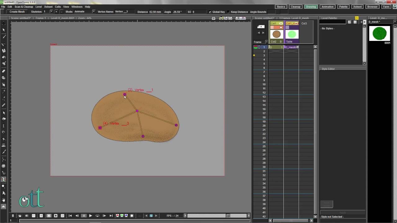 OpenToonz:  Mysteries of the Plastic Tool (Part 1)