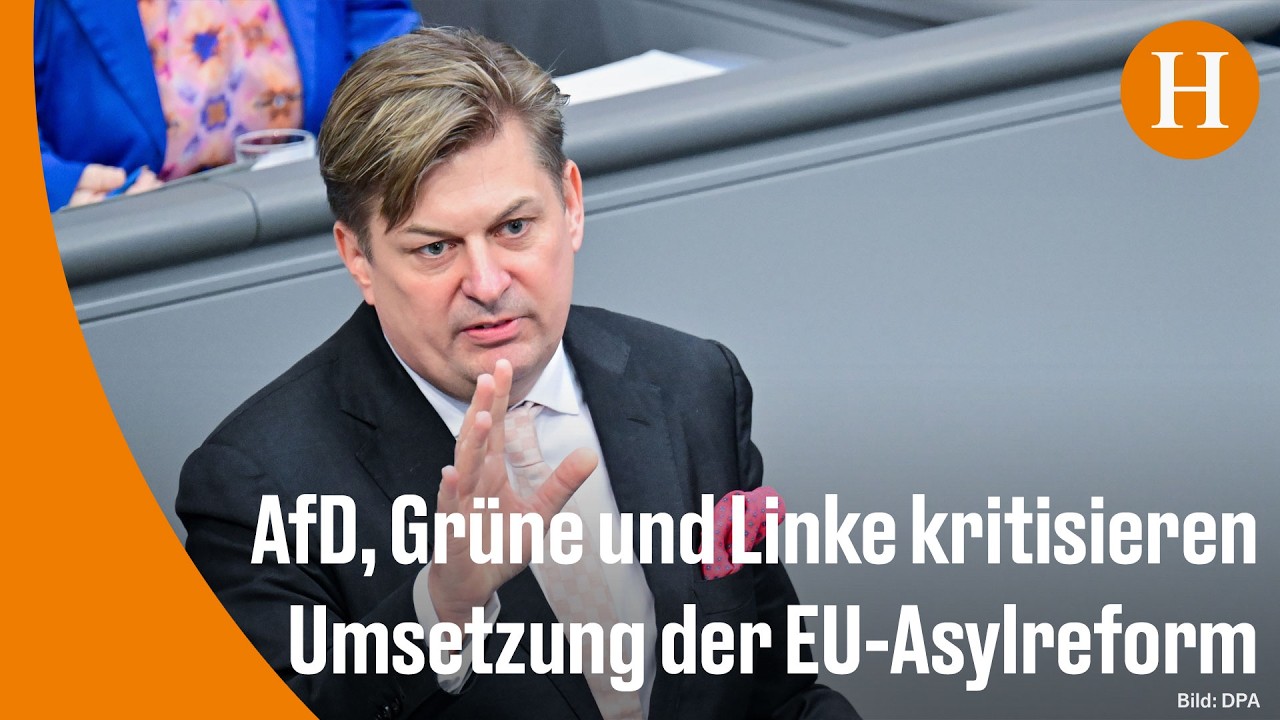 Bundestag billigt Asylreform nach EU-Vorgaben