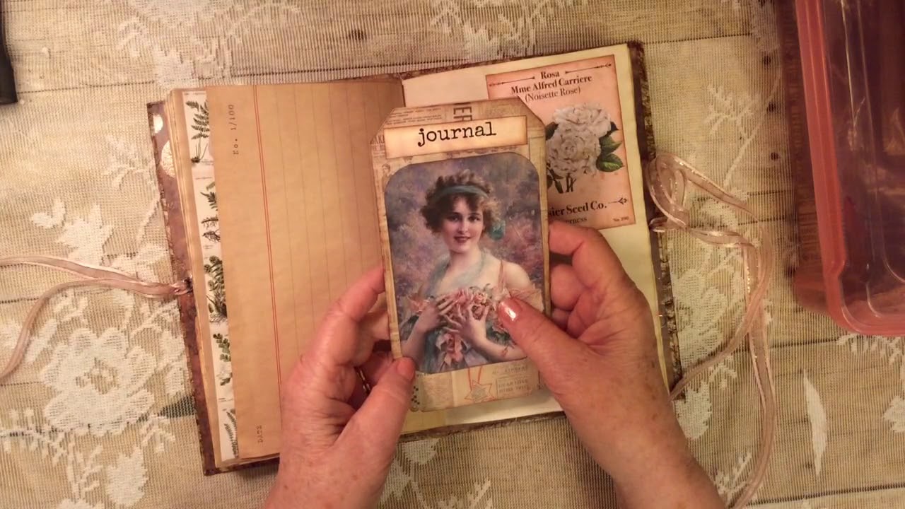 Ladies Vintage Style Journal