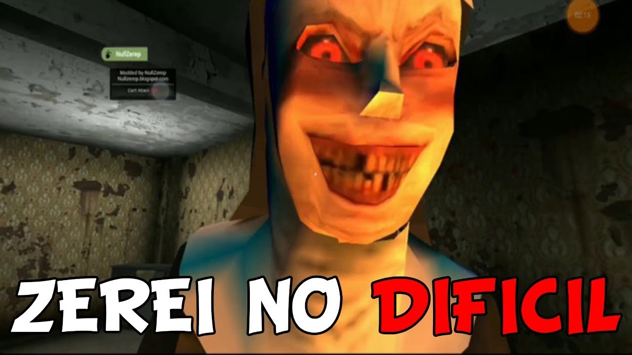 ZERANDO O JOGO DA FREIRA NO DIFÍCIL, FOI TENSO! - Evil Nun - (JOGO GRATIS DE TERROR ESTILO GRANNY)