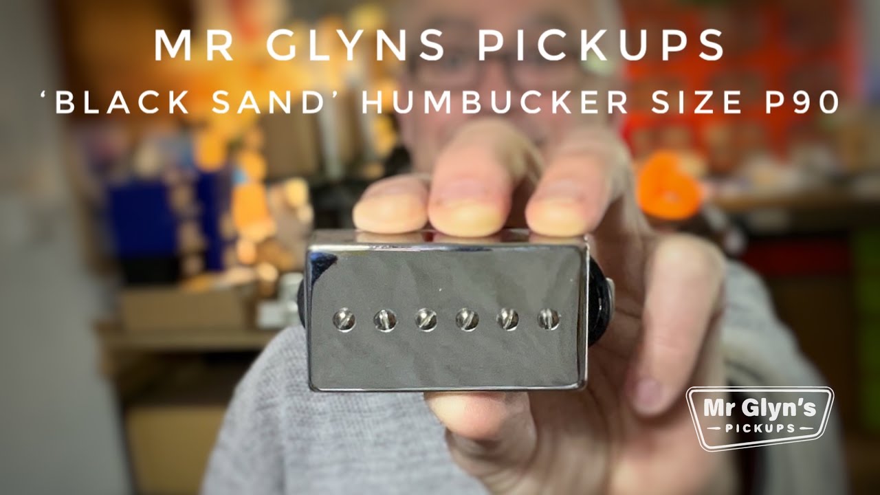 Black Sand humbucker size P90 description