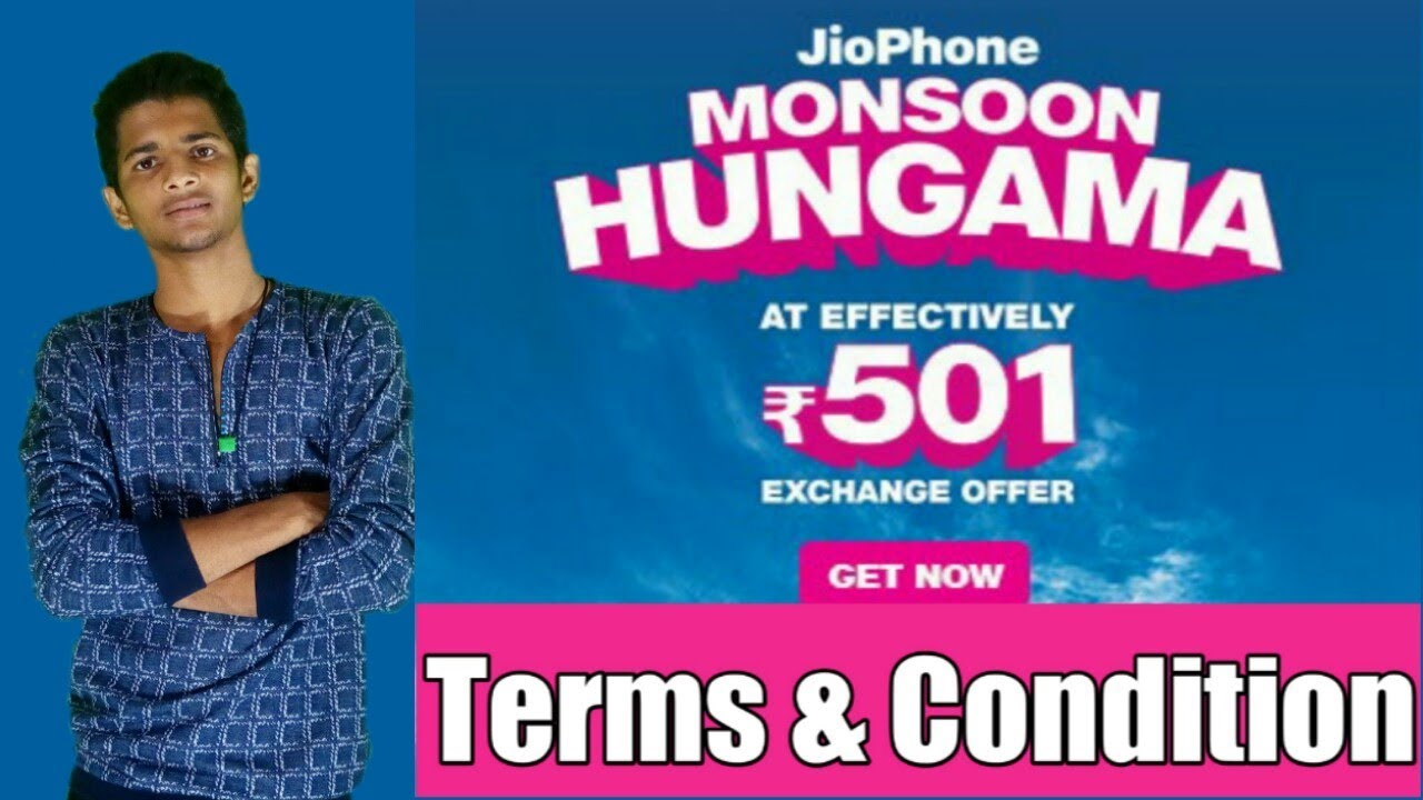 Jio Monsoon Hungama Offer | Jio Phone Exchange offer Condition