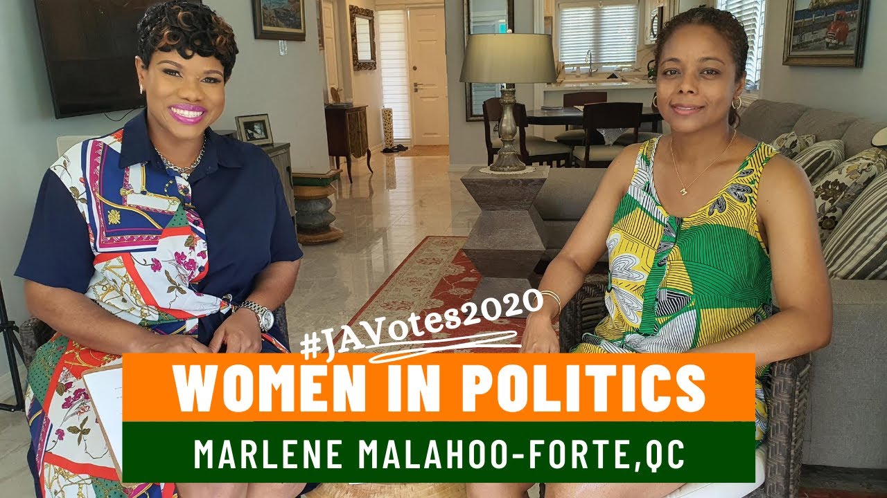 Women In Politics   Incumbent MP West Central St  James, Marlene Malahoo Forte Pt  1