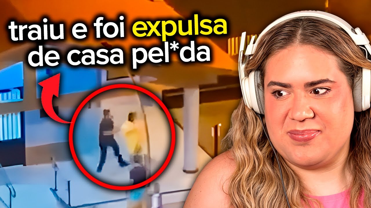 ELE DESCOBRIU A TRAIÇÃO E EXPULSOU A MULHER SEM ROUPA MESMO
