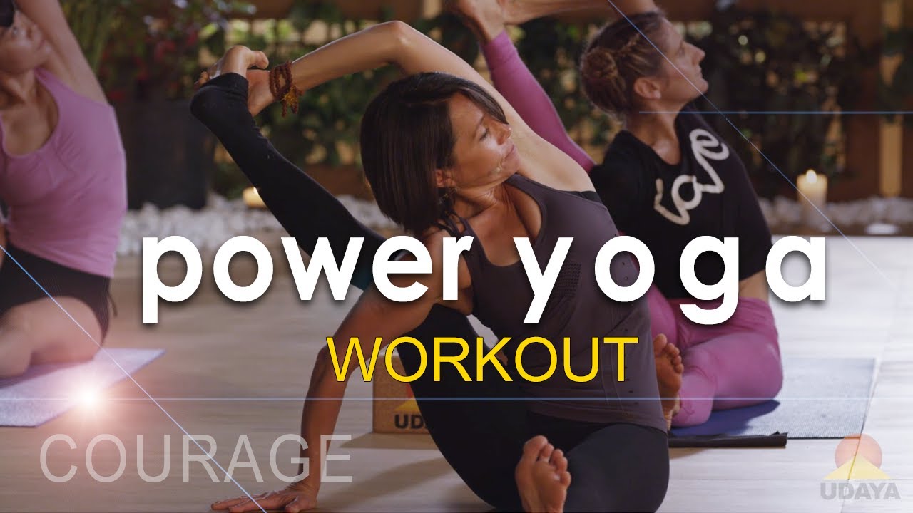 Power Yoga Workout ☯ Courage