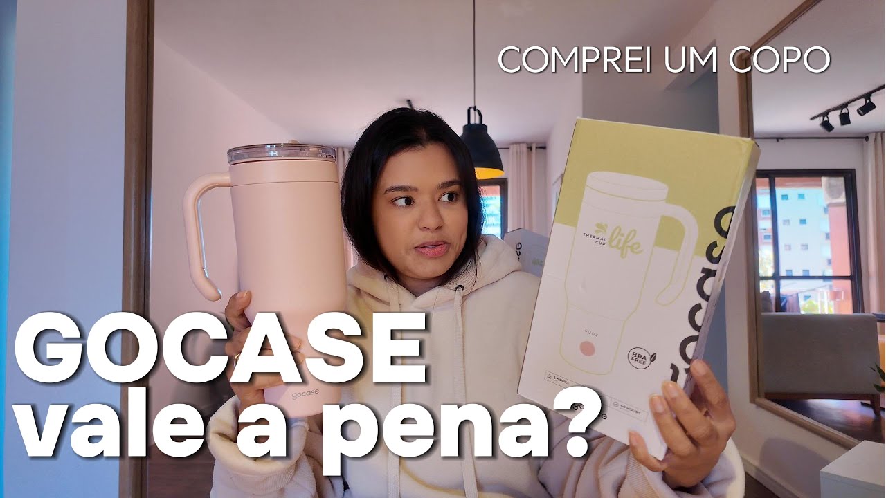GOCASE VALE A PENA? Unboxing e opinião sobre o copo famoso da internet