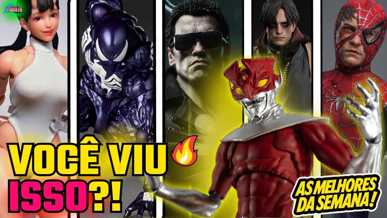 🔥Lançamentos INSANOS de Action Figures! Você PRECISA Ver Isso! Marvel DC SH Figuarts Hot Toys