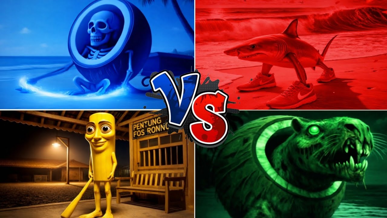 SHIMPANZINI COCOSINI 🆚 TRALARELO TRALALA 🆚️ TUNG TUNG SAHUR 🆚 BRAINROT ZOMBIE  - TILES HOP