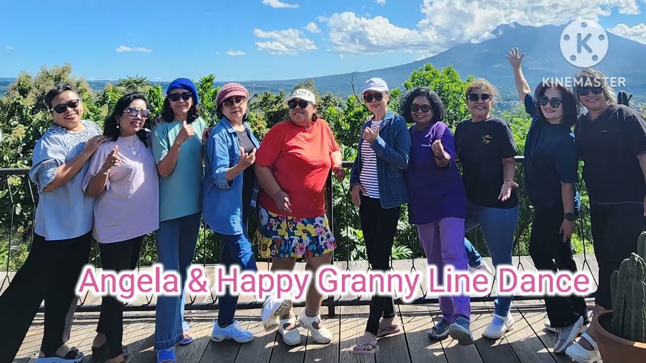 YOU ARE MY SUNSHINE LINE DANCE // CHOREO : MAMA LINEDANCE MEI KWO // ANGELA & HAPPY GRANNY LD