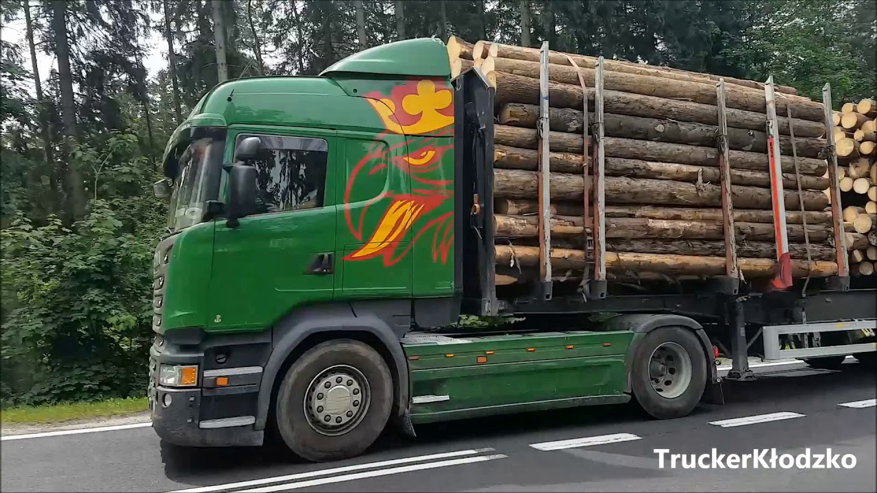 Ciężarówki na Krajowej Ósemce E67 Kłodzko