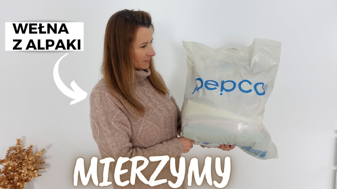 MIERZYMY UBRANIA Z PEPCO🙂SUKIENKA Z WEŁNĄ Z ALPAKI W PEPCO?😱