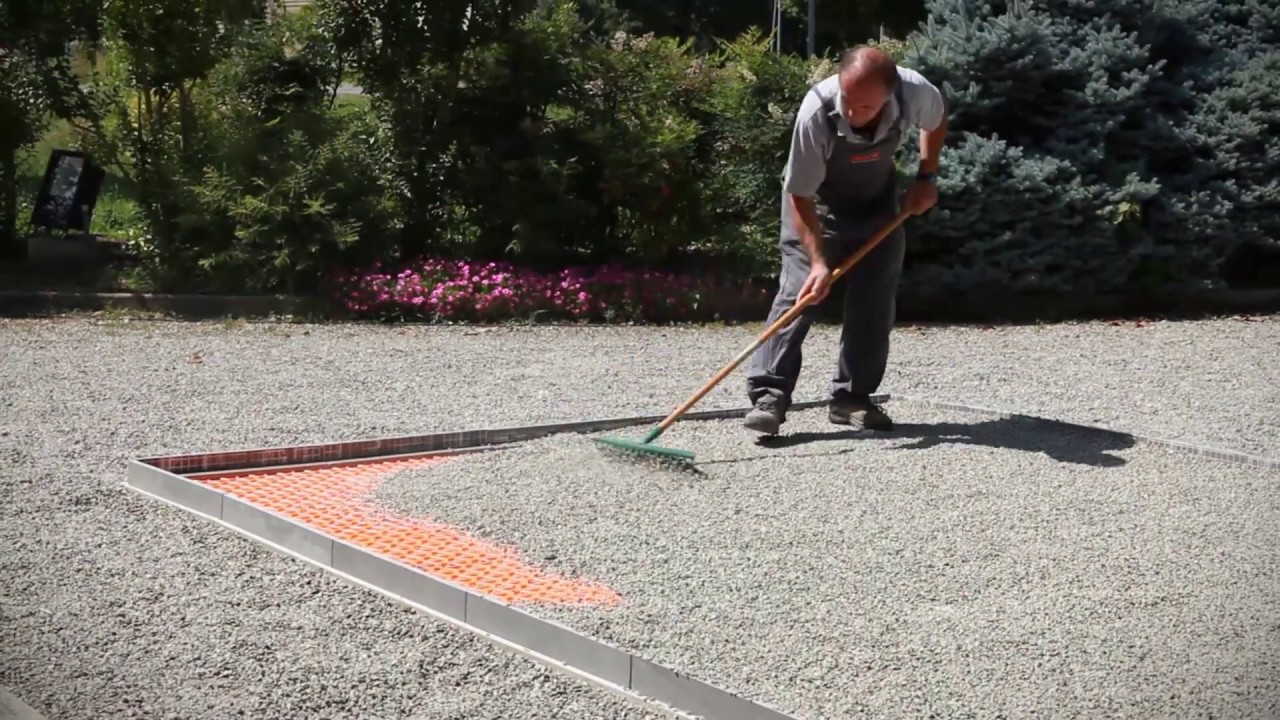 EVO_2 - Jak položit venkovní 2cm dlažbu do štěrku
