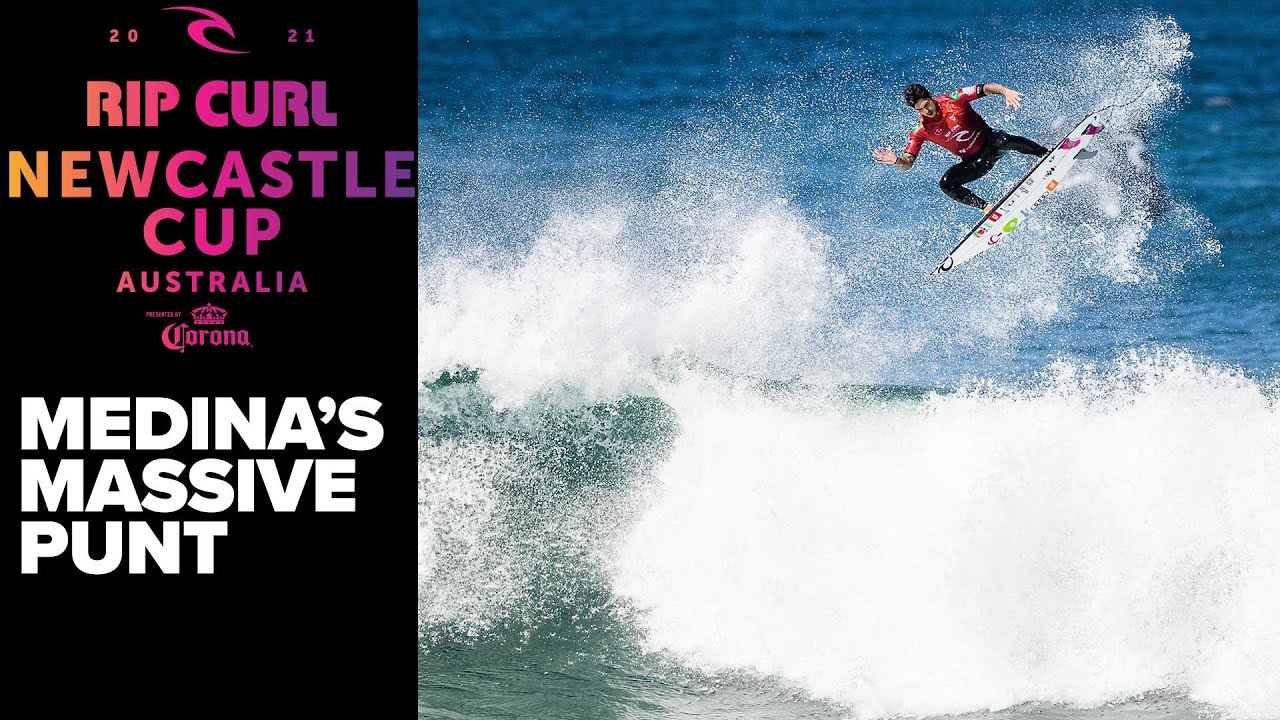 Gabriel Medina vs Morgan Cibilic Newcastle Cup Semis Heat Replay | Medina Lofts A Ridiculous Punt