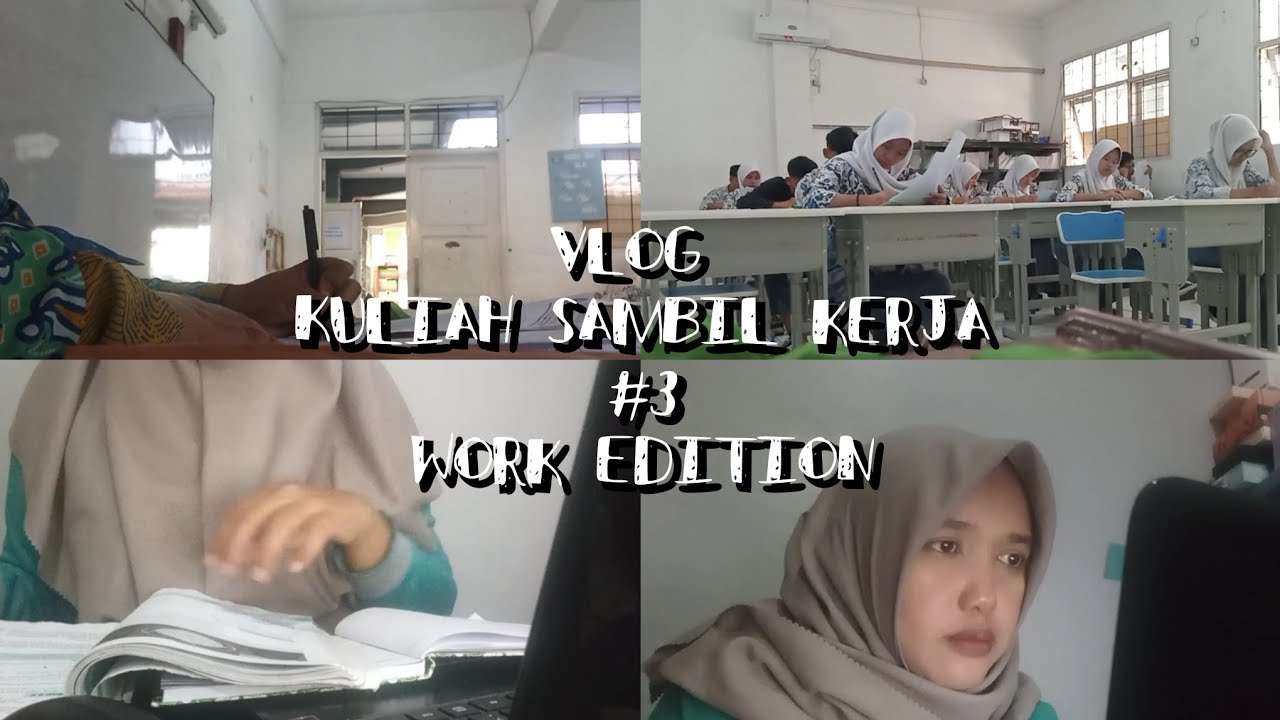 Ep. 3 Seminggu Fokus Ujian Sekolah - Vlog Kuliah sambil Kerja