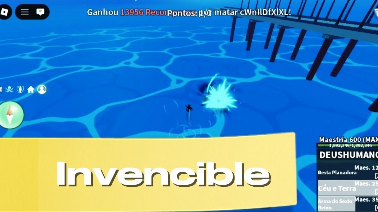 INVENCIBLE! Rei da light? #bloxfruits #edit #comedia #roblox 