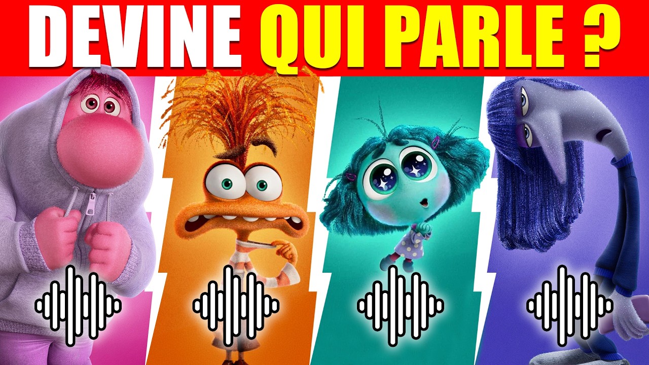 Devine qui PARLE spécial VICE-VERSA 2 🎙️🎭 Anxiété, Envie, Embarra, Ennui...