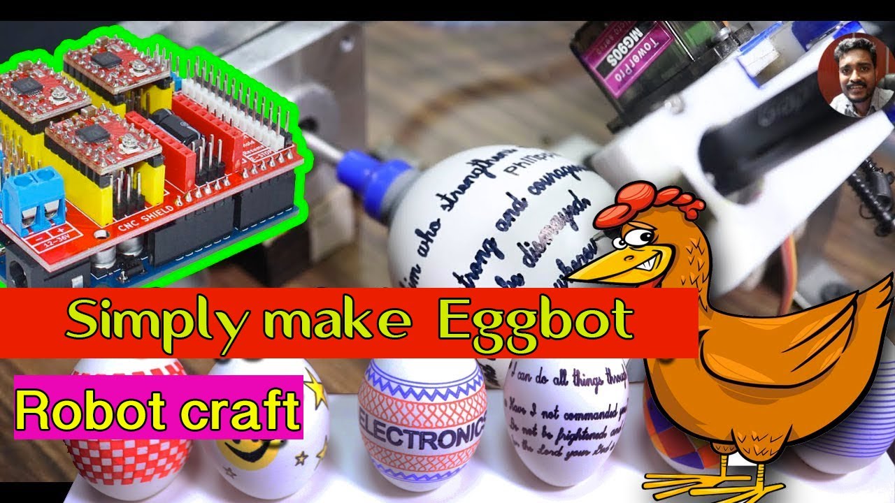 How to make Eggbot simple way | INKSCPE + Eggbot | Experiment uae |