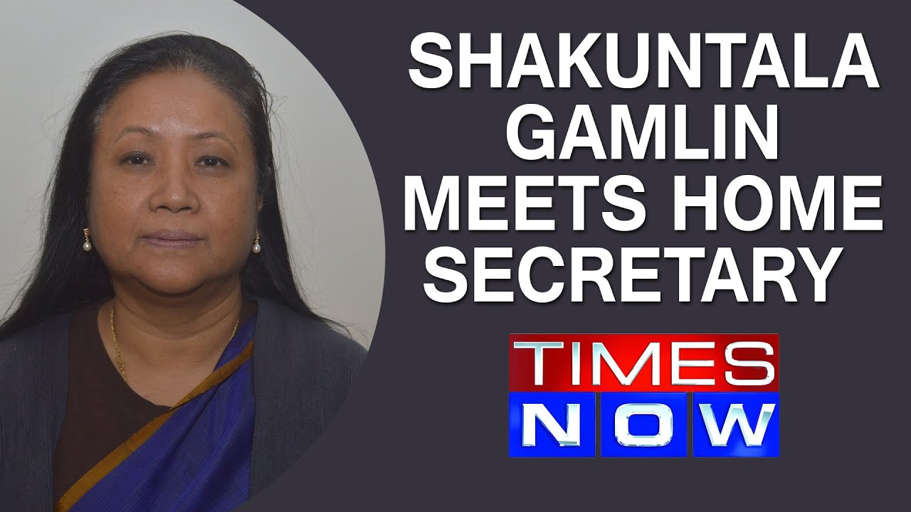 Shakuntala Gamlin meets Home Secretary LC Goyal