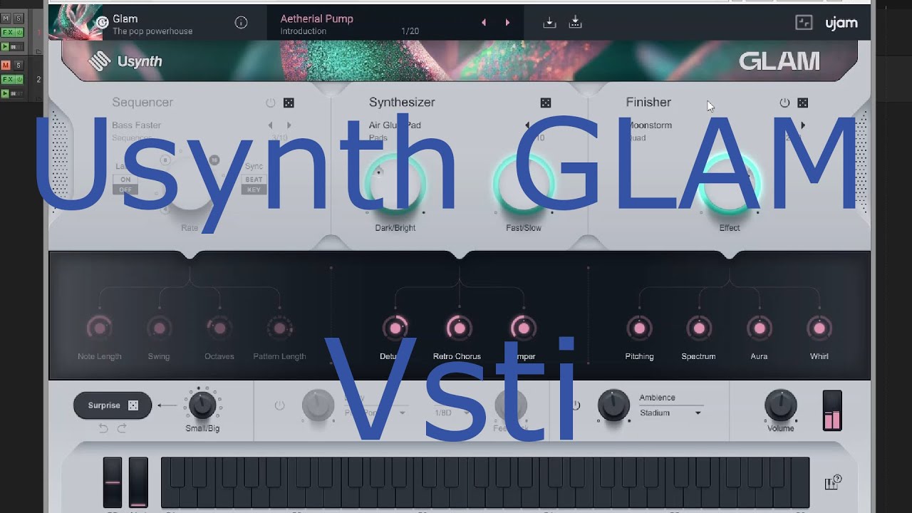 Usynth Glam by Ujam   (No Talking)