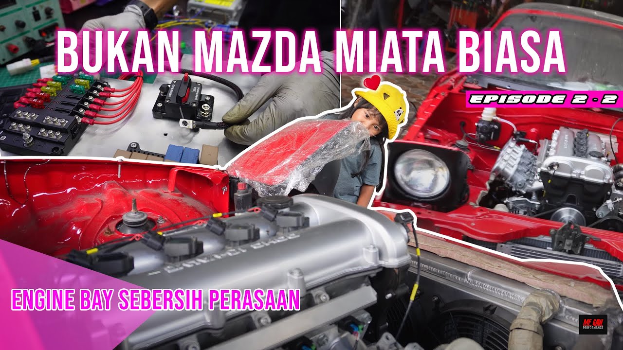Mazda Miata NA Eps.2-2 Indonesia Punya Ni! Waktunya Cranking!