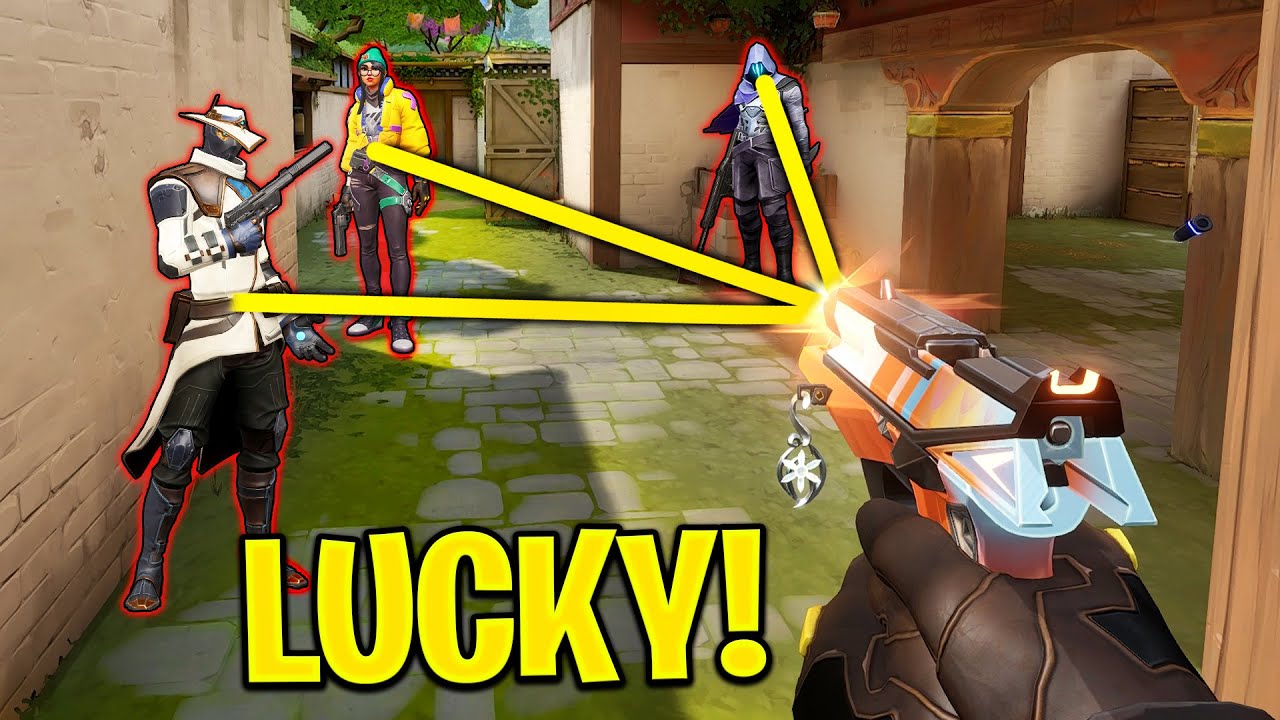 The LUCKIEST Valorant Players ALL in one Video...