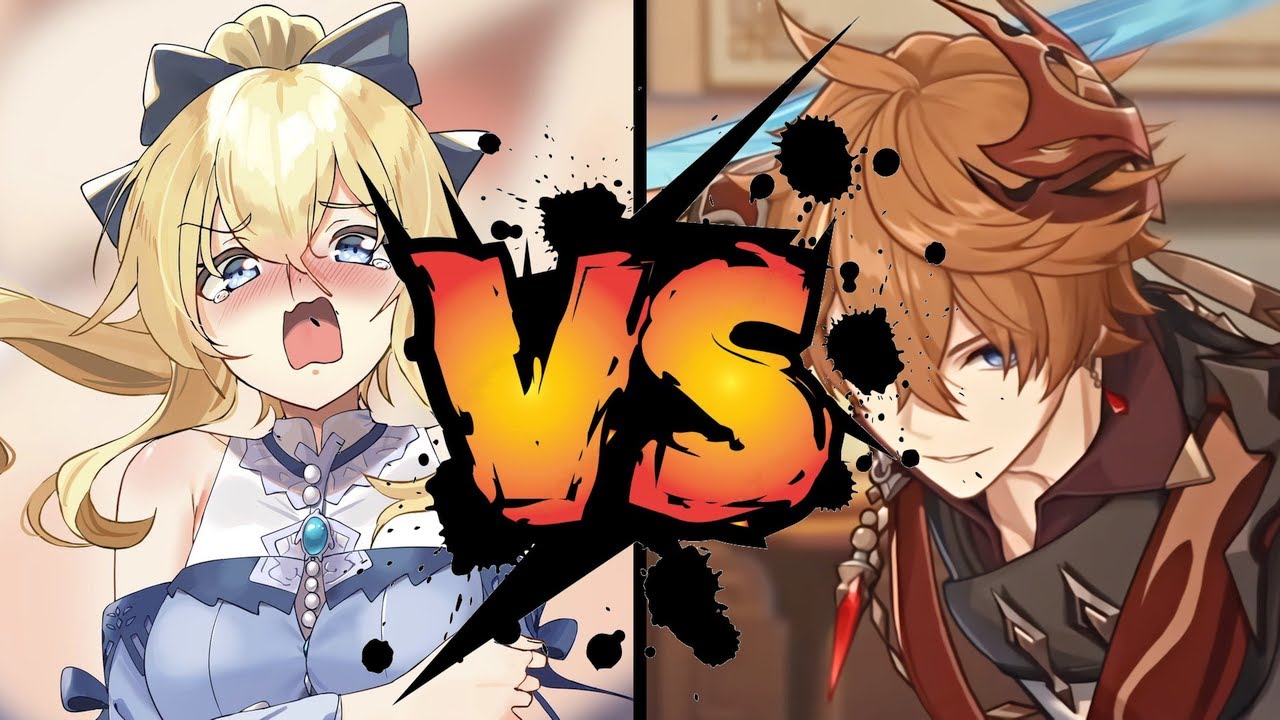 C2 SUMMER Jean + R1 Jade Cutter VS Childe [Genshin Impact]