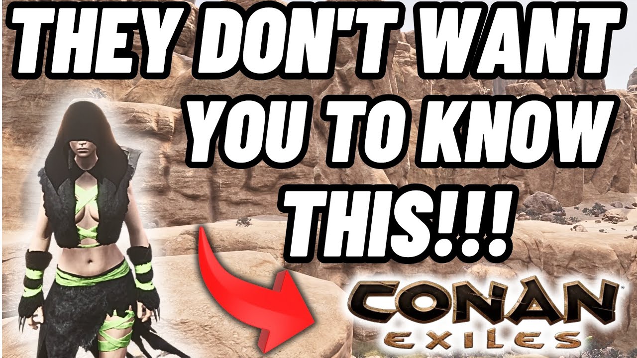 The Secret Crafter Thrall Method NOBODY Is Talking About – Conan Exiles 2025