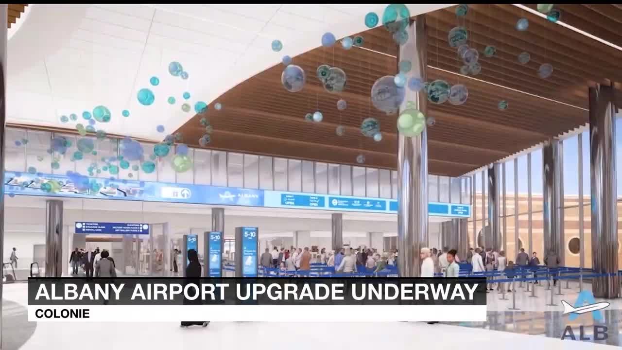 Designs released for upgrades to Albany International Airport