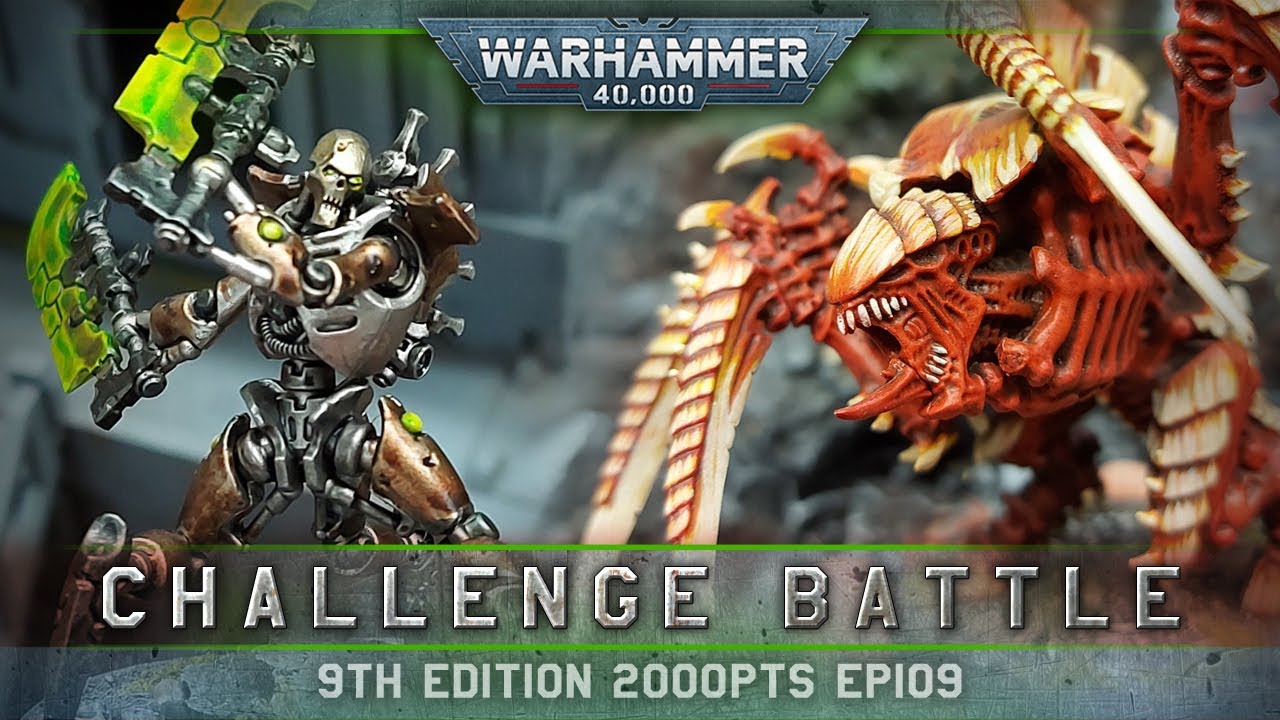 Tyranids vs Necrons Warhammer 40K Battle Report 9th Edition 2000pts CTS109 FAITHFUL DEFENDERS!
