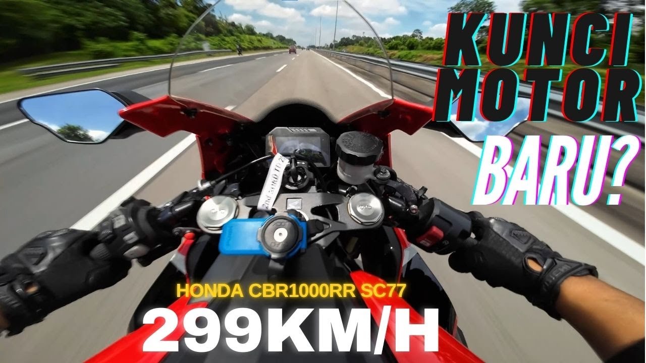 TOP SPEED  | Honda CBR1000RR SC77 | Tukar Kunci Baru!