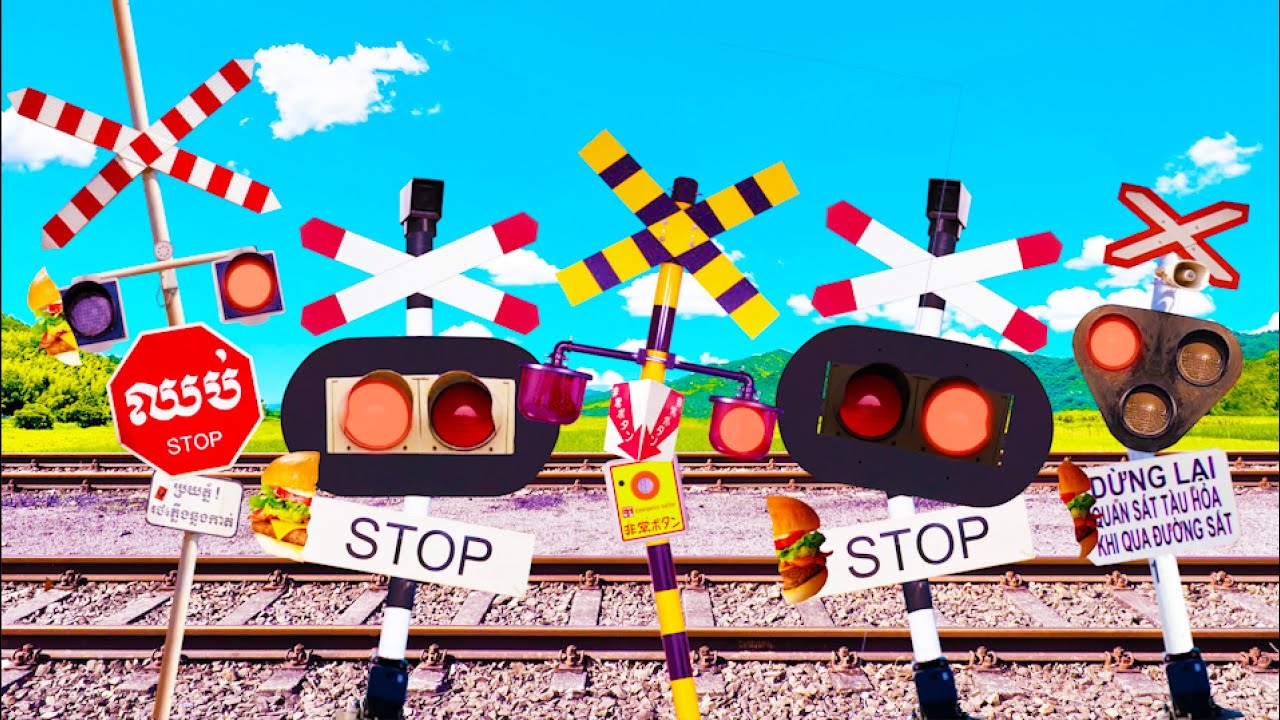 A Railroad Crossing Sharing Half His Food 😂