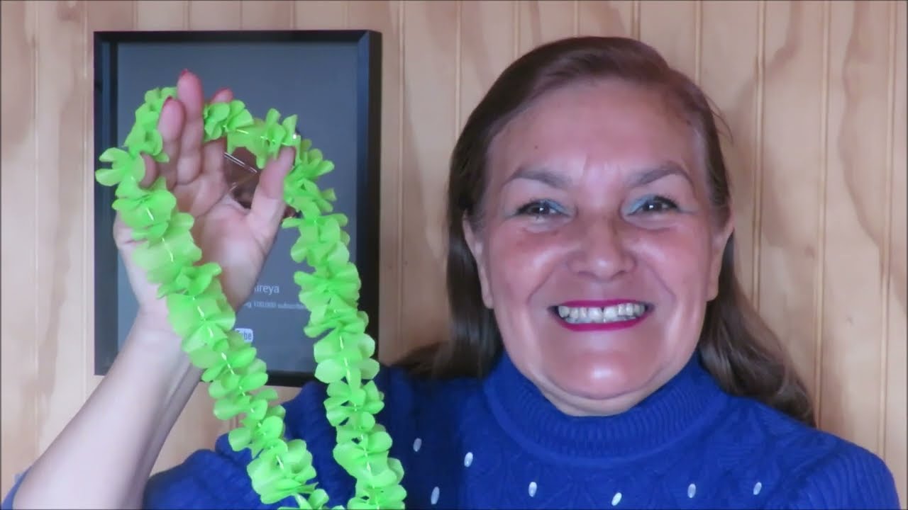 COLLAR HAWAIANO EN TNT