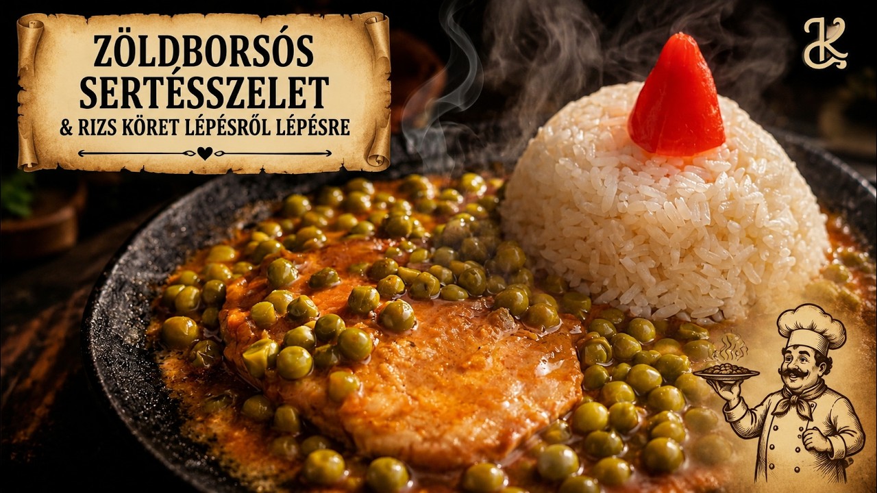 Ez a zöldborsós sertésszelet mindig elfogy! - Egyszerű magyar klasszikus