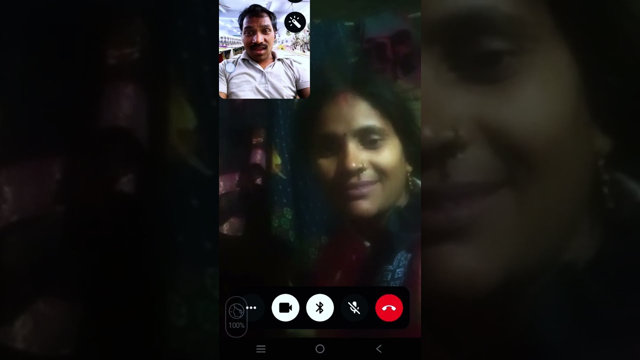 Family WhatsApp video call recording