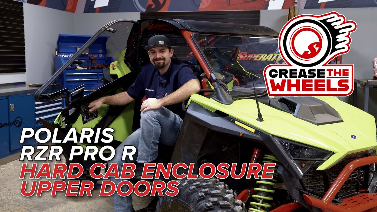 How to Install SuperATV's Hard Cab Enclosure Doors for the RZR Pro R