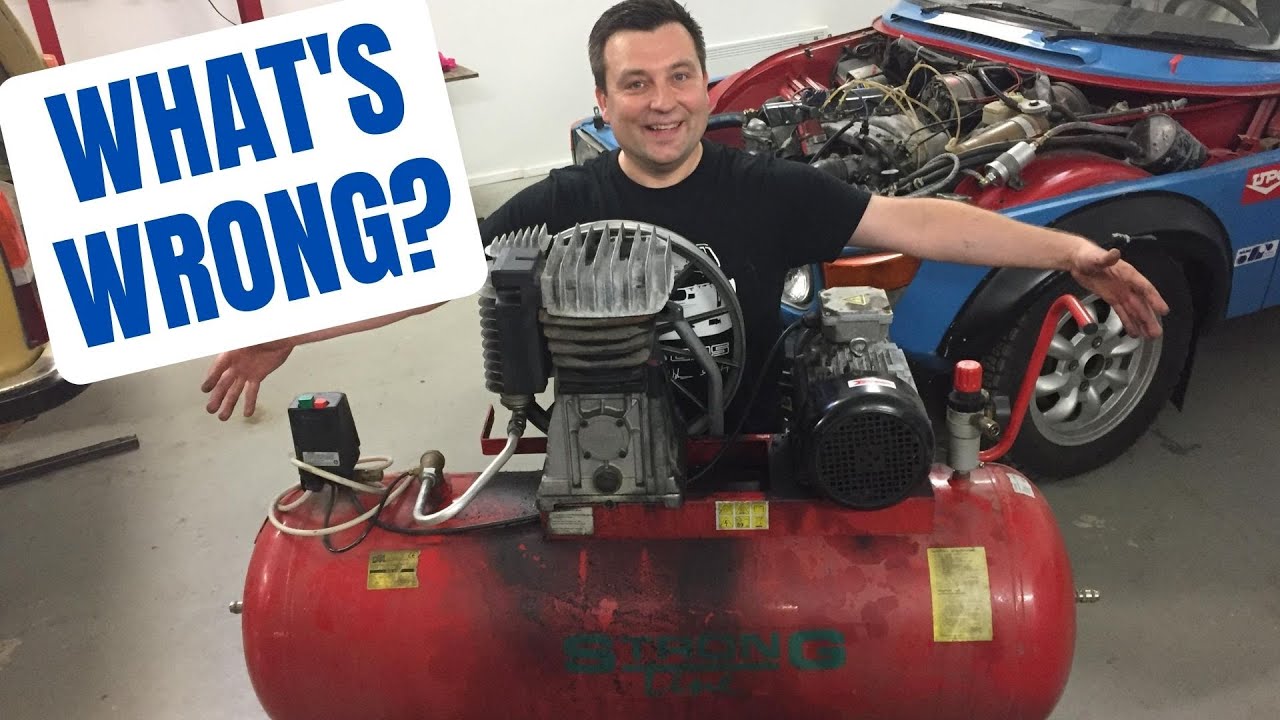 My new, used air compressor | Whats wrong with it? | Strong line & Abac B5900 |