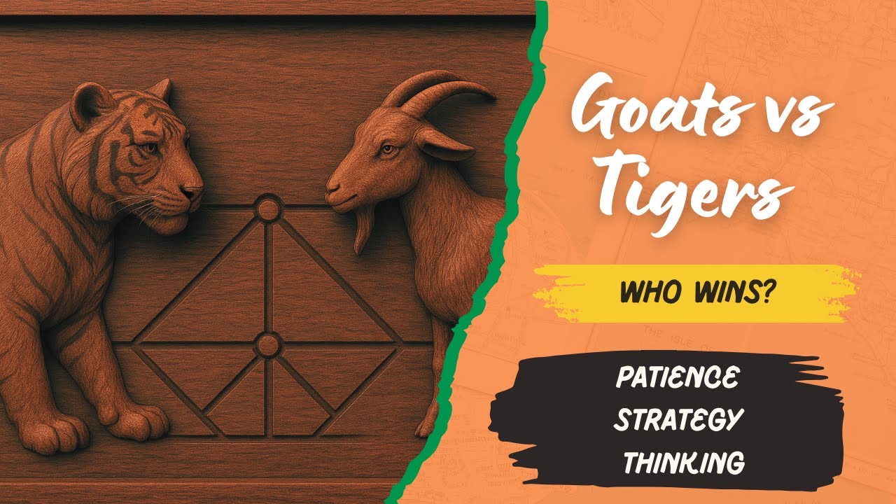 Aadu Puli Aatam – Traditional Tamil Board Game of Goats and Tigers | Rules & How to Play