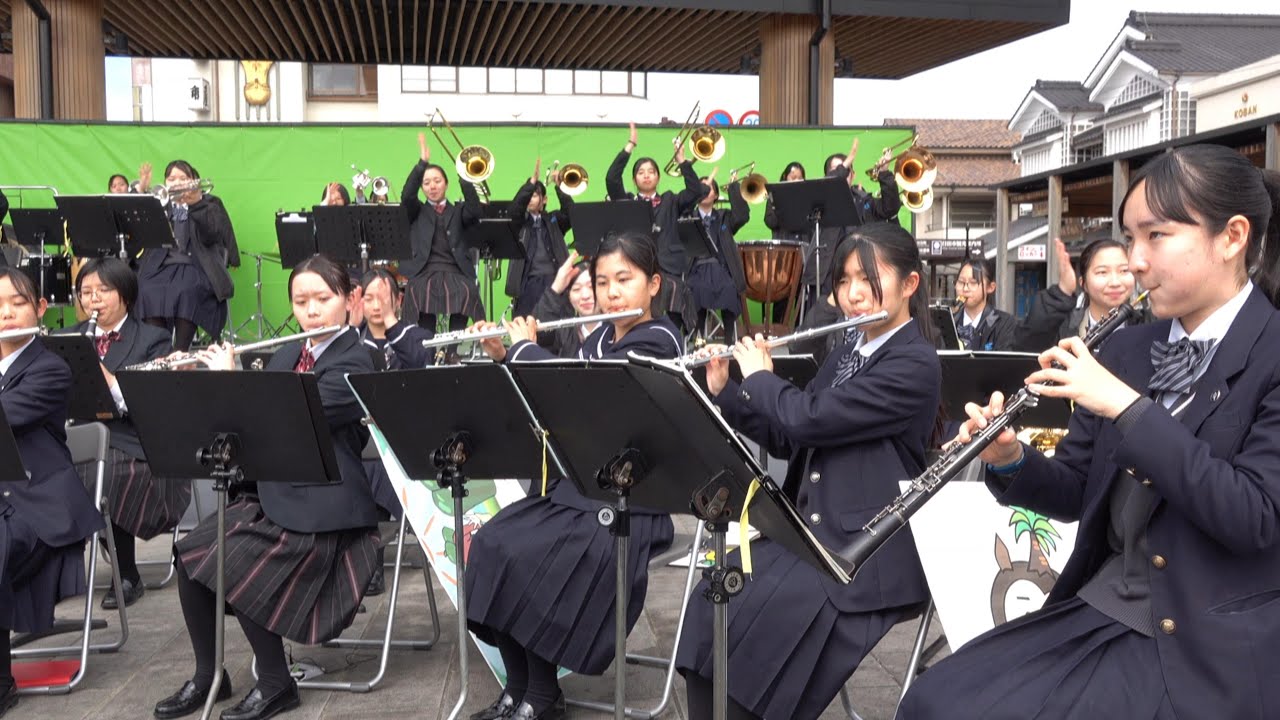 宮崎県Bひなた吹奏楽団（高鍋高校・妻高校・宮崎南高校）「Paradise Has No Border」