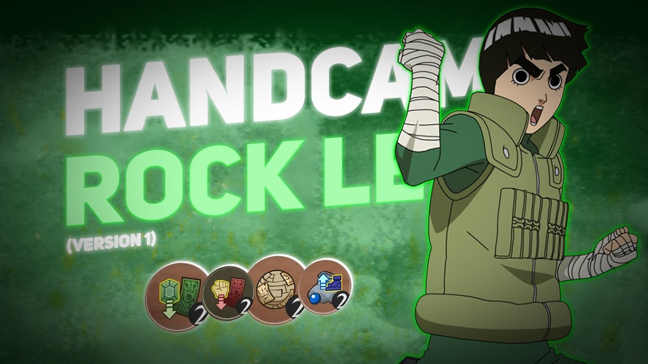 TUTORIAL HANDCAM JOYSTIK PS NARUTO STORM 4 | ROCK LEE