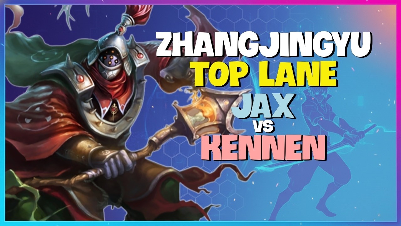 Rank 1 Jax : ONE SHOT COMBO DELETES Challenger Kennen - Engsub