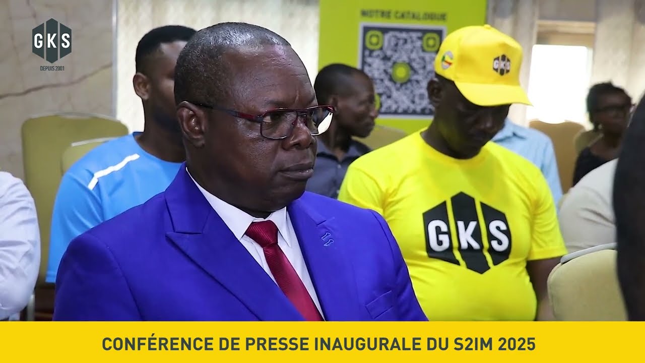 Conférence de presse inaugurale du S2IM 2025 - GKS SPONSOR OFFICIEL S2IM