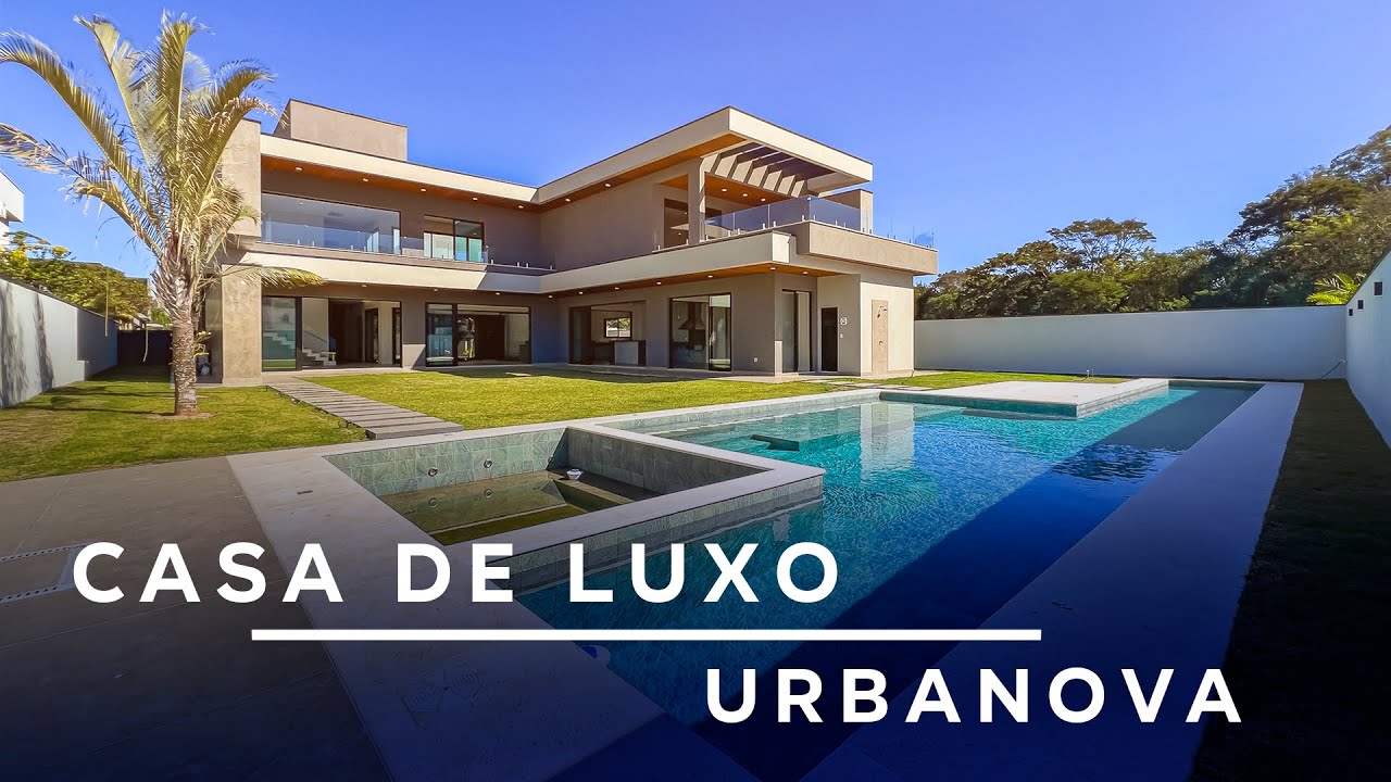 CASA DE LUXO  COM 4 SUÍTES À VENDA EM CONDOMÍNIO FECHADO – URBANOVA - SÃO JOSÉ DOS CAMPOS-SP