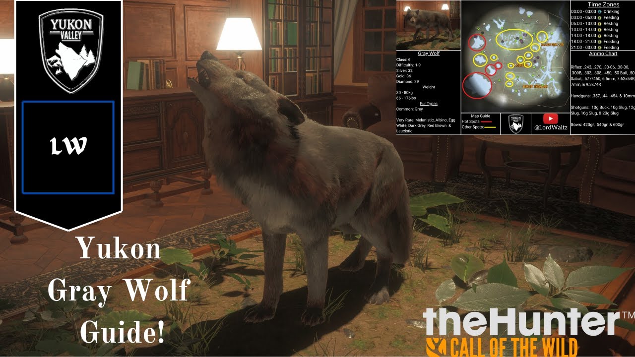[2025/26] Grey Wolf Guide Yukon - Thehunter Call of the Wild