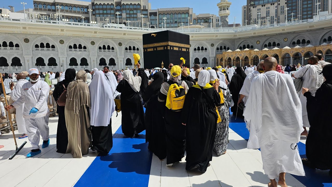 Best Time Tawaf in Ramadan | 17 Feb 2026 | Live🔴 Haram Tour | Umrah visit , Men & Women Prayer Guide