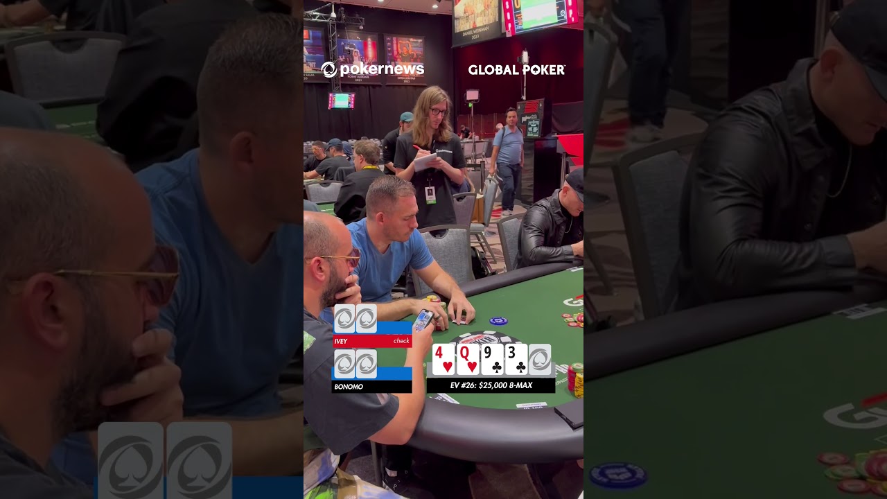 🐐 Phil Ivey and Justin Bonomo BATTLE IT OUT 